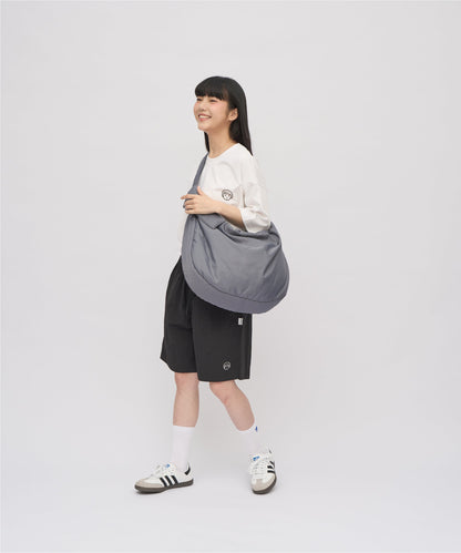 Broad Band Cloud Half Moon Bag (Large)