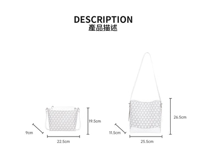 超纖皮革狗牙雙子袋